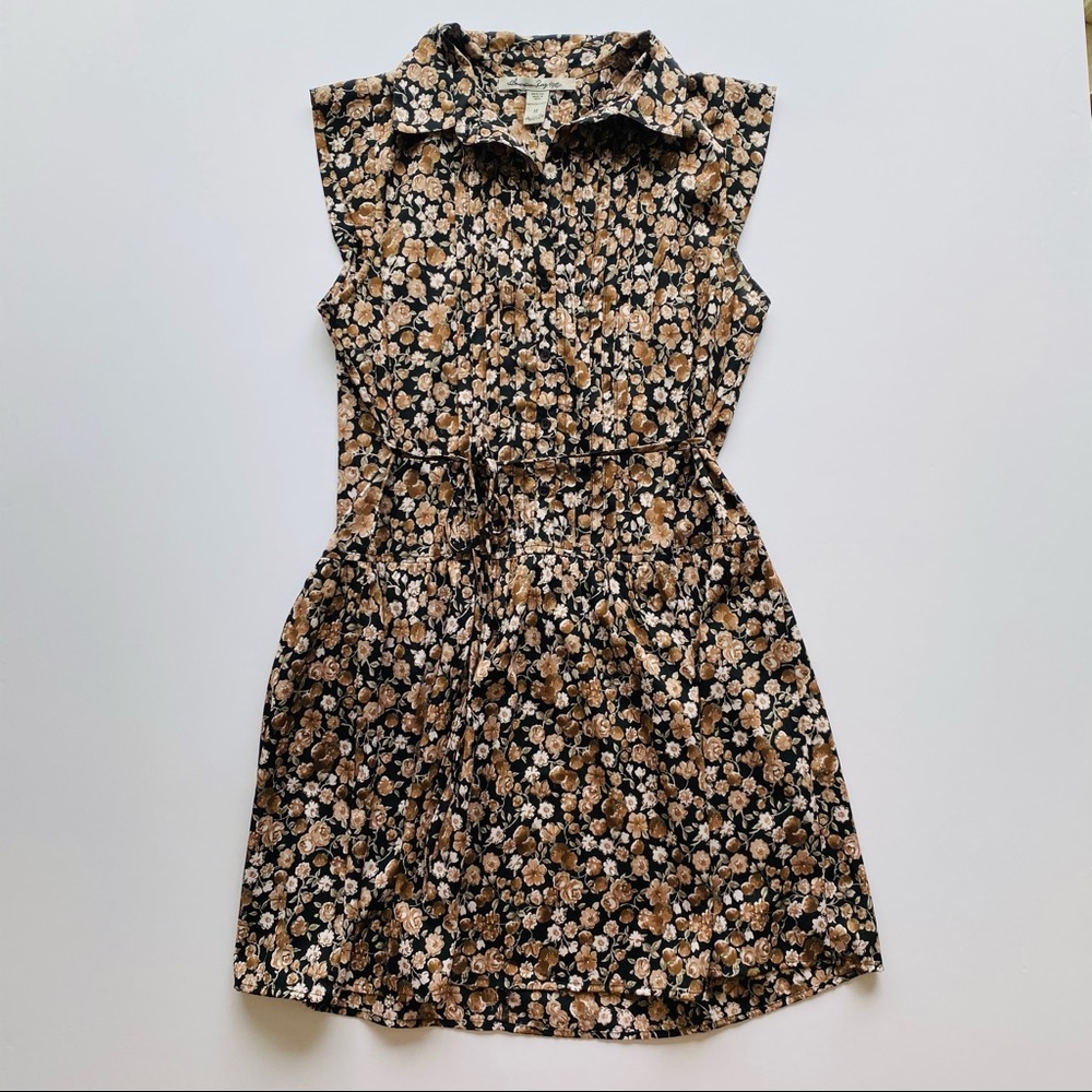 American Rag, brown floral dress, size M